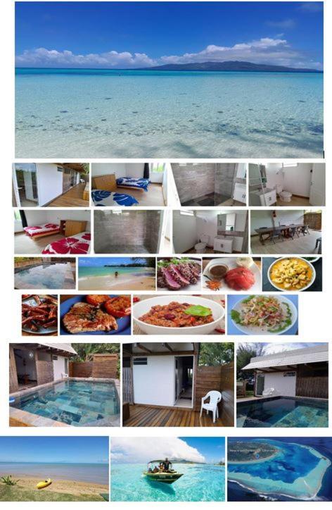 Mara'Ai Le Spot Tubuai Chambre Triple Taahueia Deluxe Sdb Privee Avec Piscine Mataura Zewnętrze zdjęcie