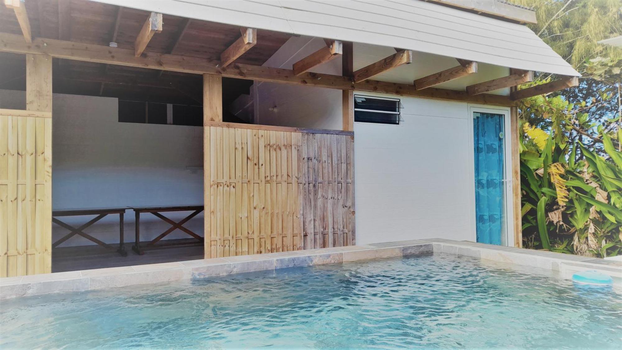 Mara'Ai Le Spot Tubuai Chambre Triple Taahueia Deluxe Sdb Privee Avec Piscine Mataura Zewnętrze zdjęcie